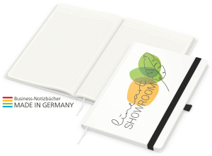 Match-Book green+blue A4 Cover-Star Recycling-Matt, schwarz
