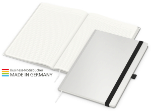 Match-Book green+blue A4 Cover-Star Recycling-Matt, schwarz