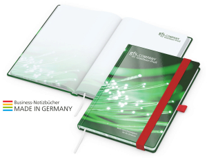 In-Book Round Bestseller A5, matt-individuell, rot