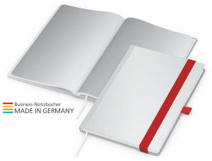 In-Book Round Bestseller A5, matt-individuell, rot