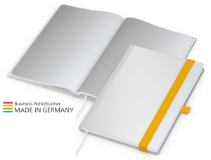 In-Book Round Bestseller A5, gloss-individuell, gelb