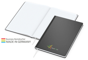 Easy-Book Basic Bestseller Large, schwarz inkl. Siebdruck-Digital