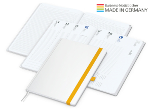 Match-Hybrid White Bestseller A4, Cover-Star gloss-individuell, gelb