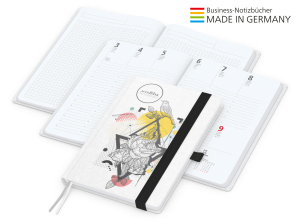 Match-Hybrid White Bestseller A5, Natura individuell, schwarz
