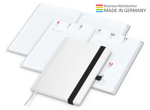 Match-Hybrid White Bestseller A5, Cover-Star matt-individuell, schwarz