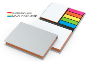 Wien White Bestseller 4C-Quality Bookcover gloss-individuell mit Farbschnitt orange