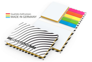 Budapest White Bestseller Bookcover gloss-individuell, Farbschnitt gelb