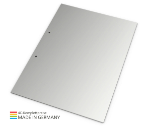 Schreibblock green+blue A4, 25 Blatt mit 2-fach Abheftlochung