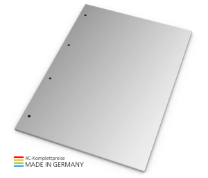Schreibblock green+blue A4, 50 Blatt mit 4-fach Abheftlochung