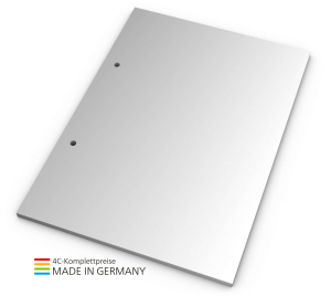 Schreibblock green+blue A5, 50 Blatt  mit 2-fach Abheftlochung