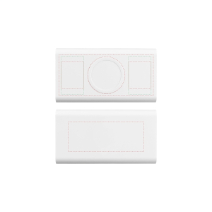 Wireless Powerbank 8000 C kabelloses Ladegerät weiß