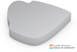 Form aus 72 x 72 mm, 100 Blatt, Tasse