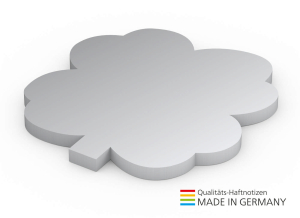 Form aus 100 x 72 mm green+blue, Kleeblatt