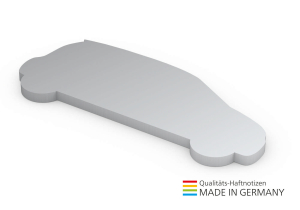 Form aus 125 x 72 mm, 50 Blatt, Auto