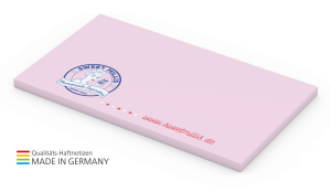 Plus Decor 125 x 72 mm, pink