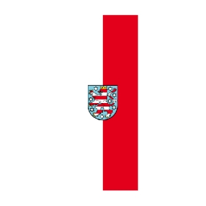 Banner flag national Germany 80 x 200 cm