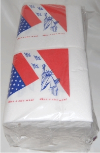 250 Servietten USA 33 x 33 cm, 3-lagig 1/4 Falz