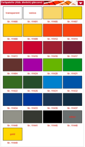 Slide texts 3-year foil