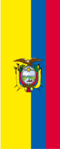 Ecuador Banner-Leihfahne 150 x 400 cm