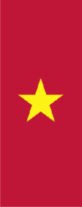 Vietnam Banner-Leihfahne 150 x 400 cm