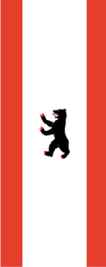 Berlin banner rental flag 150 x 400 cm