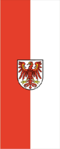 Brandenburg banner rental flag 150 x 400 cm