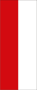 Hessen ohne Wappen Banner-Leihfahne 150 x 400 cm