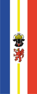 Mecklenburg-Vorpommern Banner-Leihfahne 150 x 400 cm