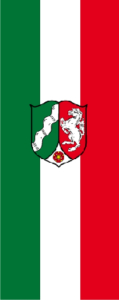 Nordrhein-Westfahlen Banner-Leihfahne 150 x 400 cm