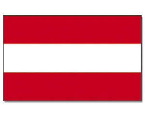 Austria landscape rental flag 200 x 120 cm