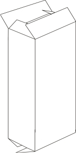 Langkarton 400 x 250 x 1150 cm Braun