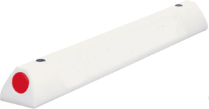 Parking limit sill, white, 900 mm