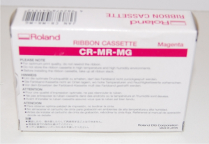 Roland Ribbon Cassette, magenta