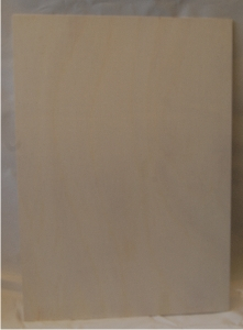 Sperrholz-Platte-Rückwand 915 x 1250 x 6,5 mm - Typ 8, A0+