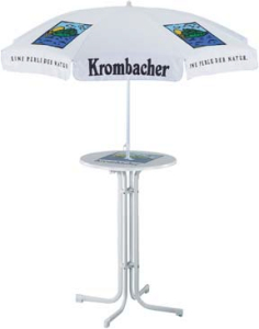 Stehtisch Klappbar 1-700, weiss