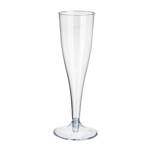 Stem glasses for sparkling wine, PS 0.1 l Ø 5 cm