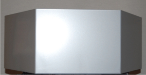 Topper attachment 6-sided silver