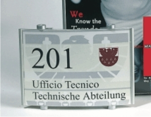 Wall frame profile 105 x 150 mm, aluminum finish