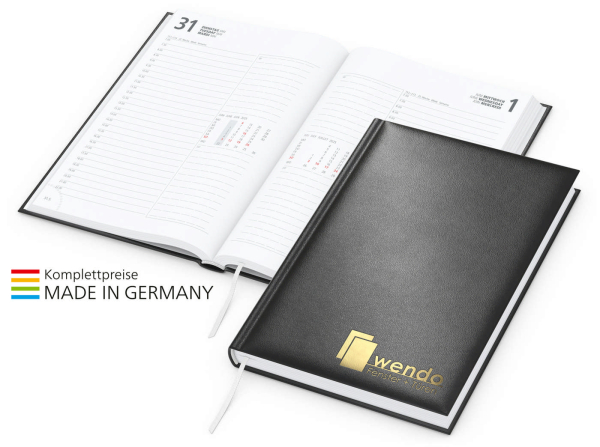 Image Bestseller, schwarz inkl. Goldprägung
