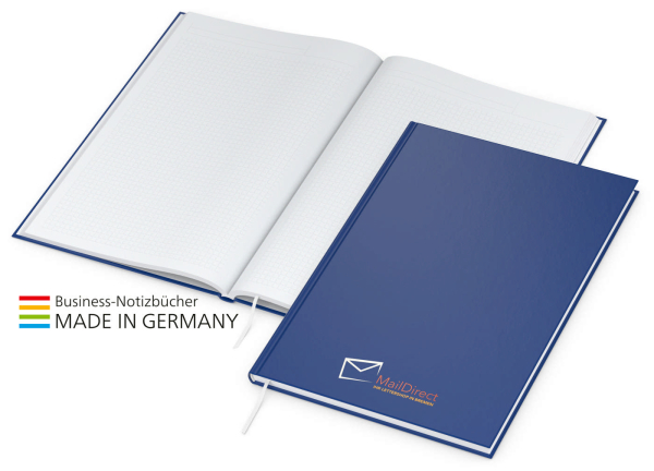 Note-Book x.press A4, matt-dunkelblau