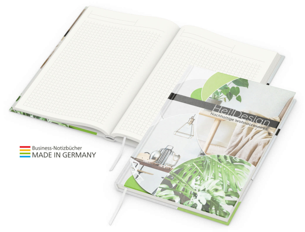 Note-Book green+blue A5, Natura Recycling