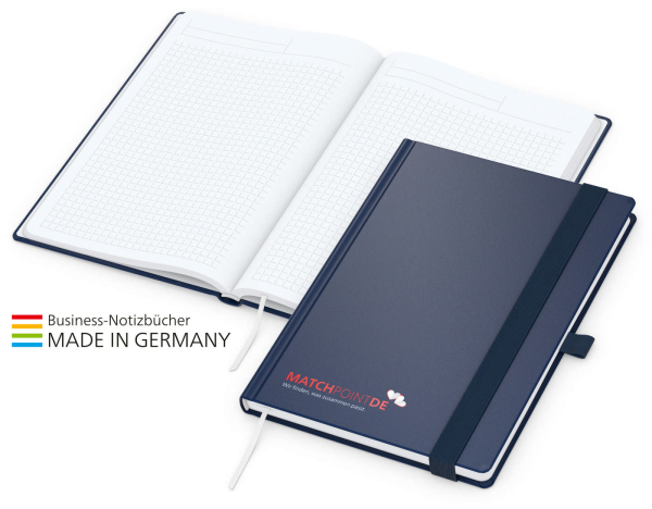 Vision-Book White x.press A5, dunkelblau