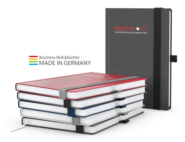 Vision-Book White x.press A5, rot