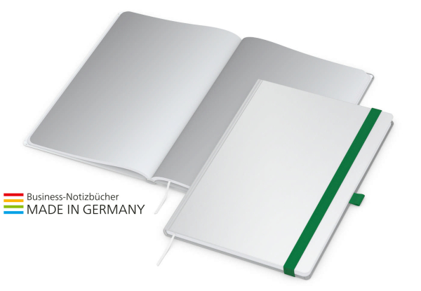 In-Book Round Bestseller A4, gloss-individuell, grün