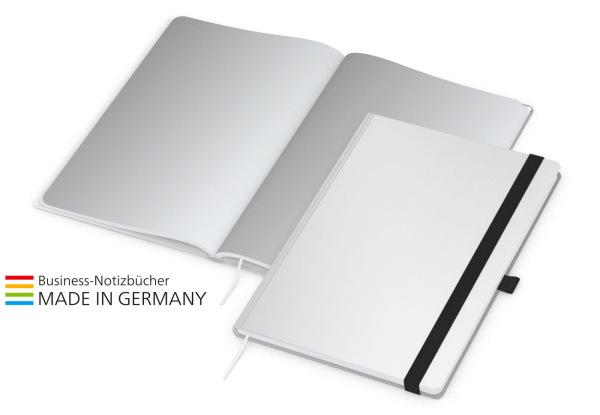 In-Book Round Bestseller A4, gloss-individuell, schwarz