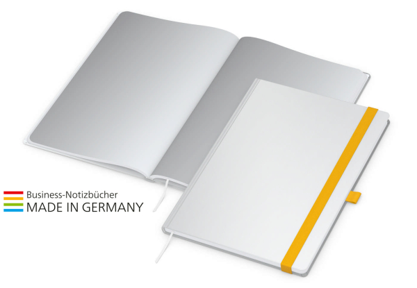 In-Book Round Bestseller A4, gloss-individuell, gelb