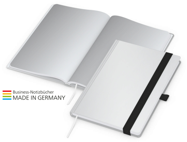 In-Book Round Bestseller A5, matt-individuell, schwarz