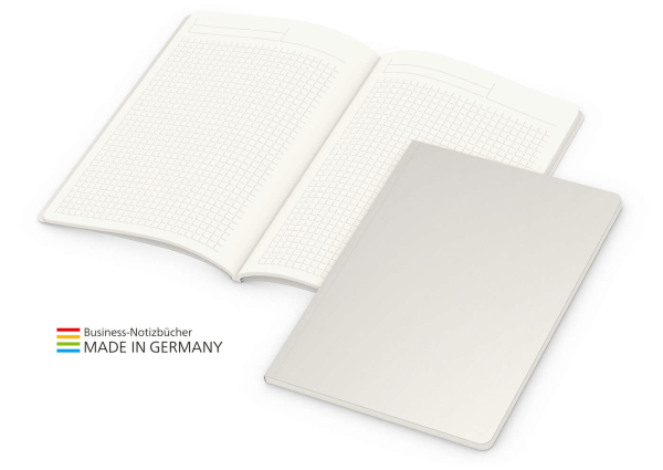 Copy-Book White green+blue A5