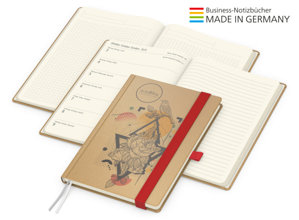 Match-Hybrid Creme Bestseller, Natura braun-individuell, rot