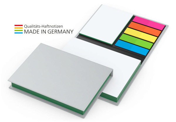 Wien White Bestseller 4C-Quality Bookcover gloss-individuell Farbschnitt grün